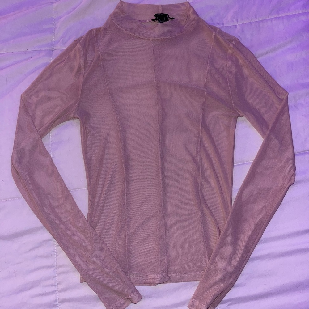 mesh long sleeve top from forever 21